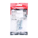 Throughbolts - Zinc - M10 x 100 (Pack 2) – image 2