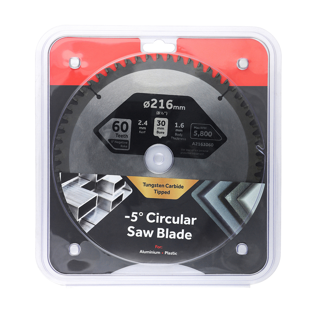 -5° Circular Saw Blade - 216 x 30 x 60T (Pack 1) – image 2