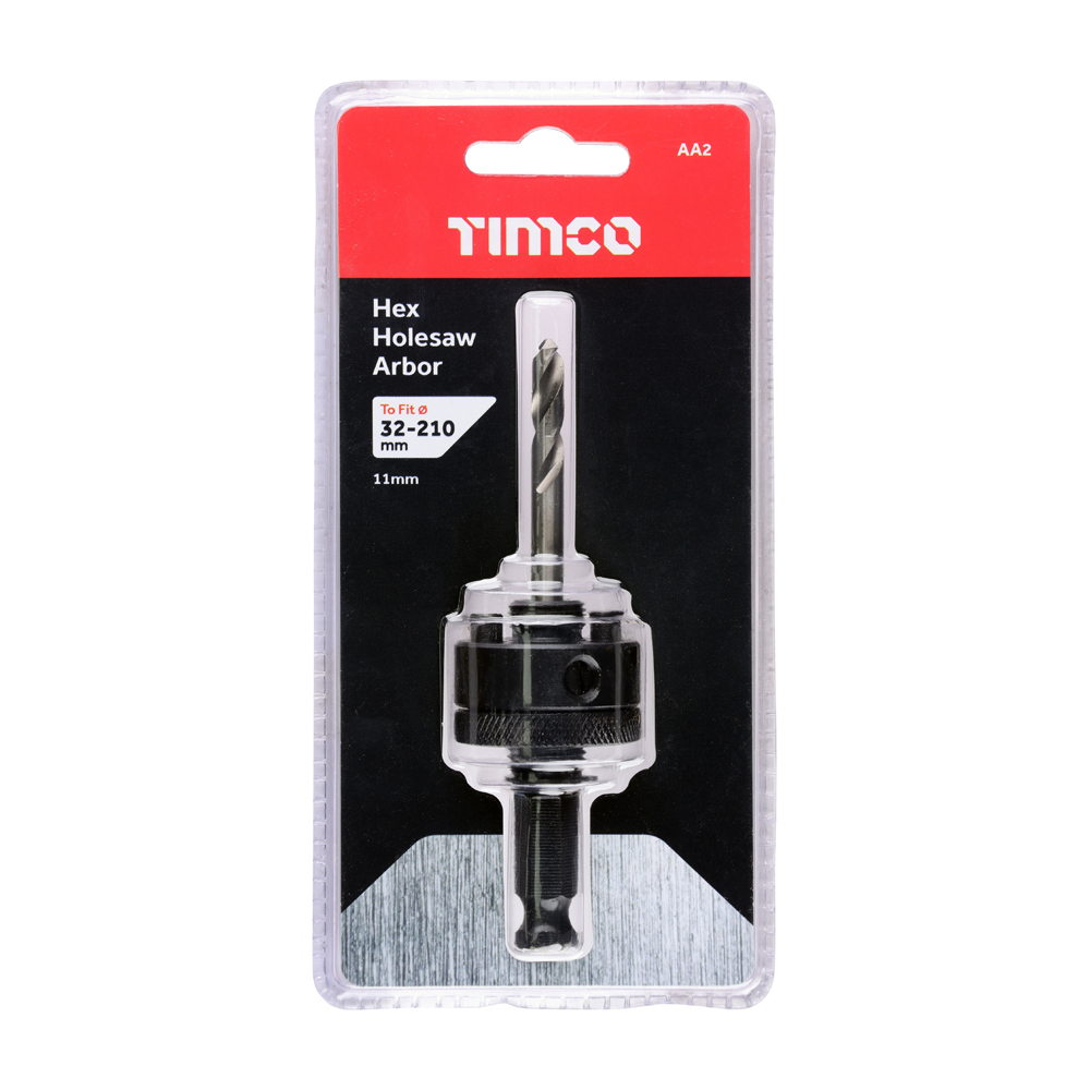 Holesaw Arbor - Hex Shank To fit Holesaw 32-210mm – image 2
