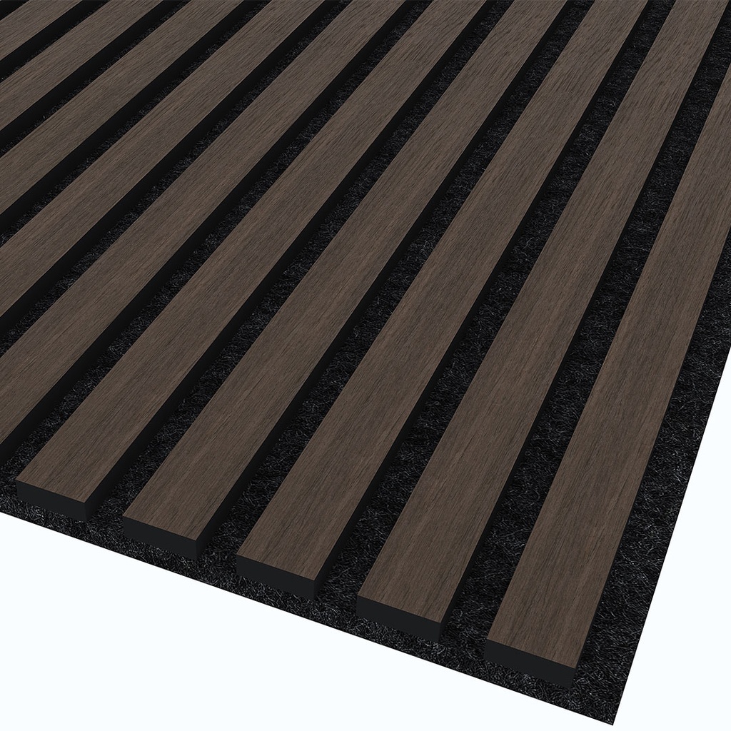 GG Wood Veneer Acoustic Panel Choco Brown 2900mm x 600mm – image 2