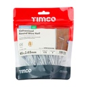 Round Wire Nail (Batten) - Galvanised 65 x 2.65mm 0.5kg Bag – image 2