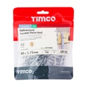 Square Twist Nails - Galvanised 40 x 3.75mm 0.5kg Bag – image 2