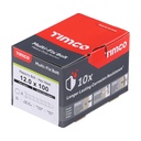Multi-Fix Masonry Bolts - Hex - Exterior - Silver - 12.0 x 100 (Pack 25) – image 2