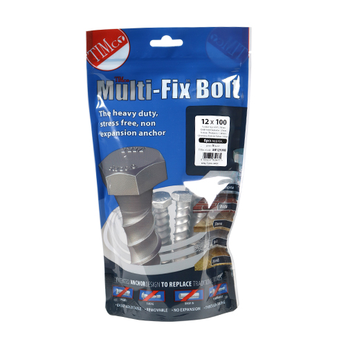 Masonry Bolts - Hex - Exterior - Silver 12.0 x 100 – image 2