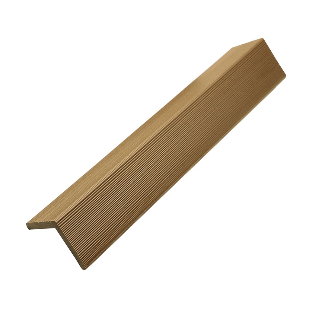 GG Composite Slat Wall Edge Seal Teak 5000mm x 50mm – image 3