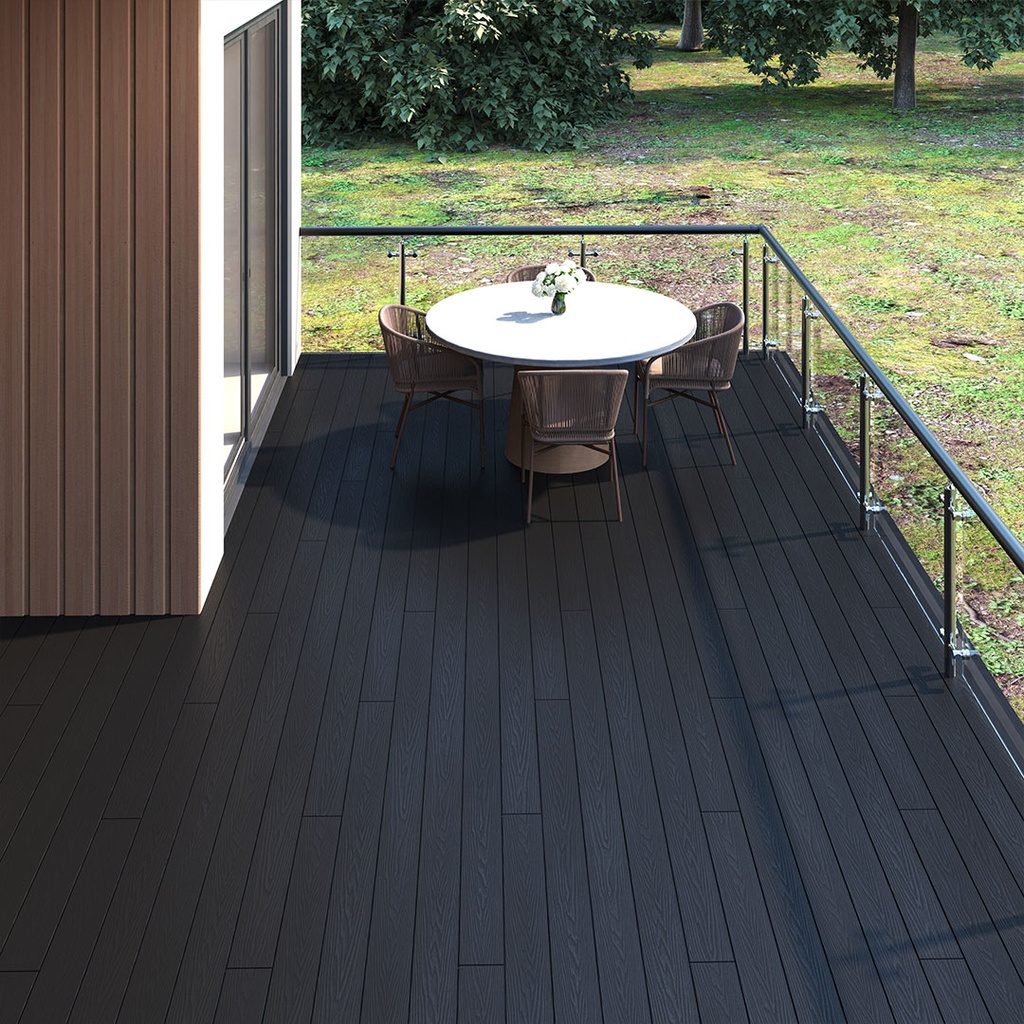 GG Composite Decking Charcoal 5000mm × 135mm – image 3