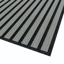 GG Wood Veneer Acoustic Panel Grey Oak 2400mmx 600mm – image 2