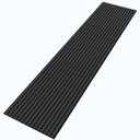 GG Wood Veneer Acoustic Panel Black Oak 2400mm x 600mm – image 2