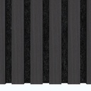 GG Wood Veneer Acoustic Panel Black Oak 2400mm x 600mm – image 4