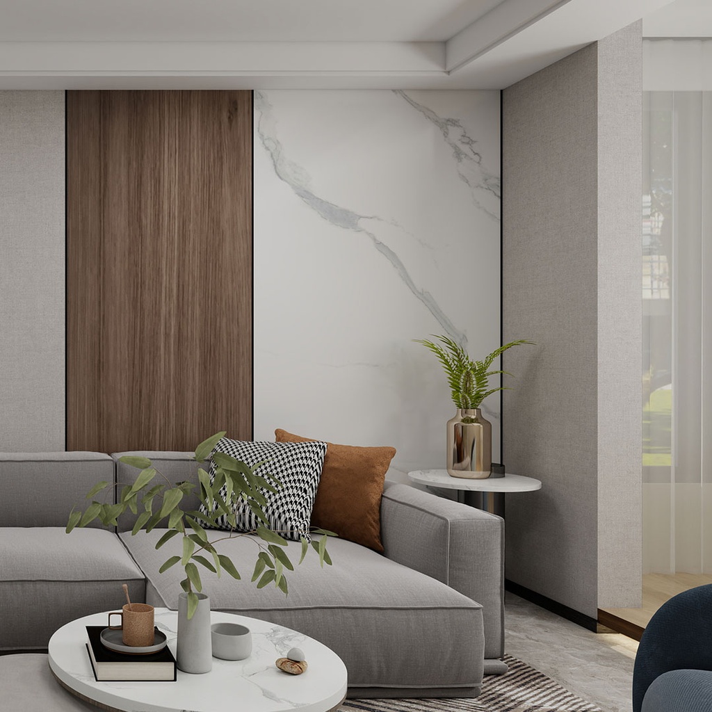 GG Vellura Solid Core Wall Panel Carrara Marble 2400mm x 1000mm – image 2