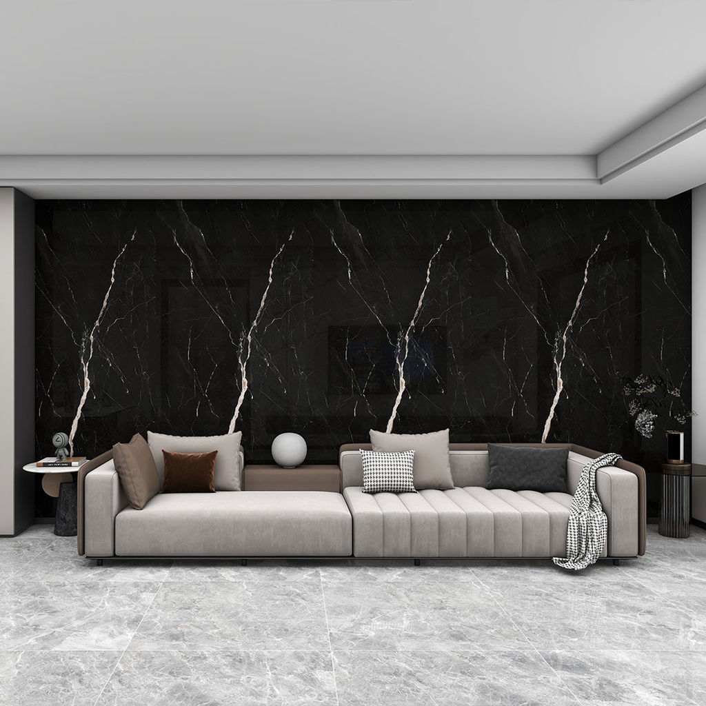 GG Vellura Solid Core Wall Panel Black Marble 2400mm x 1000mm – image 2