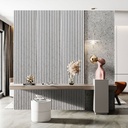 GG Metallic Acoustic Panel White Gold Marble 2400mm x 600mm – image 3