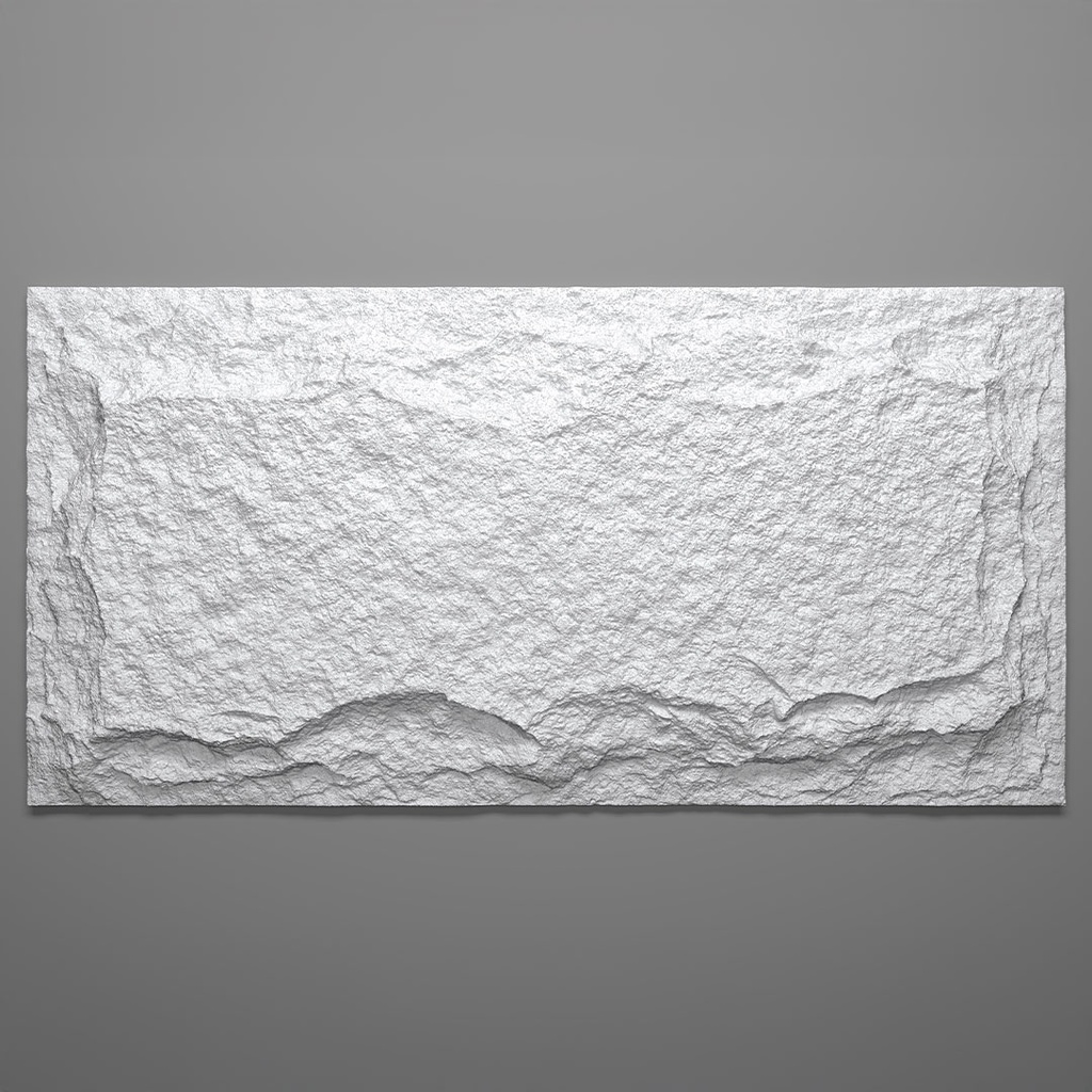 GG PU Stone Pure White Stone Effect 1200 x 600 – image 2
