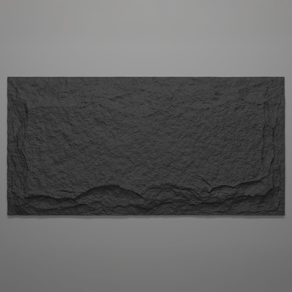 GG PU Stone Midnight Black Stone Effect 1200 x 600 – image 2