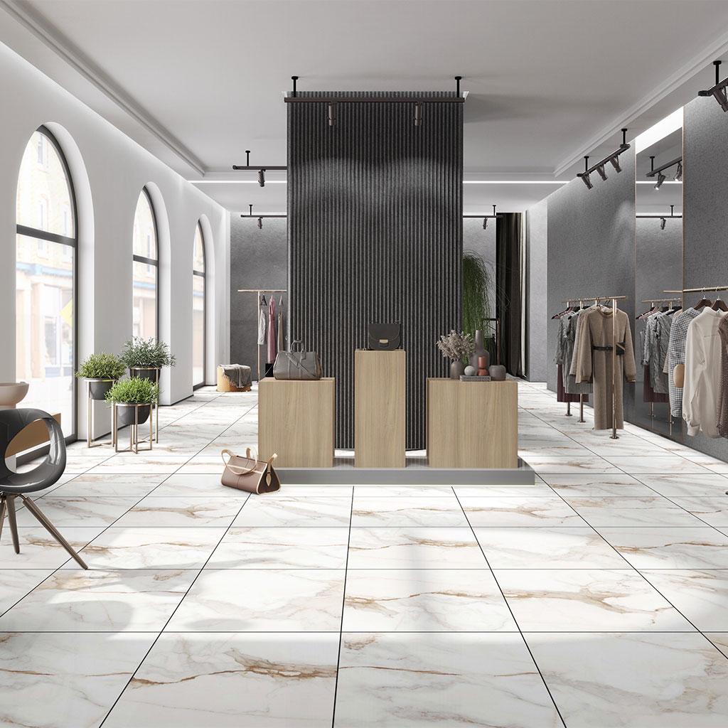 GG Indoor Tiles Marmor White 600 x 600 – image 3