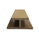 GG Composite Cladding H Trim Teak 5000mm x 50mm – image 3