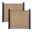 GG Composite Fencing Teak 1800mm x 215mm – image 2