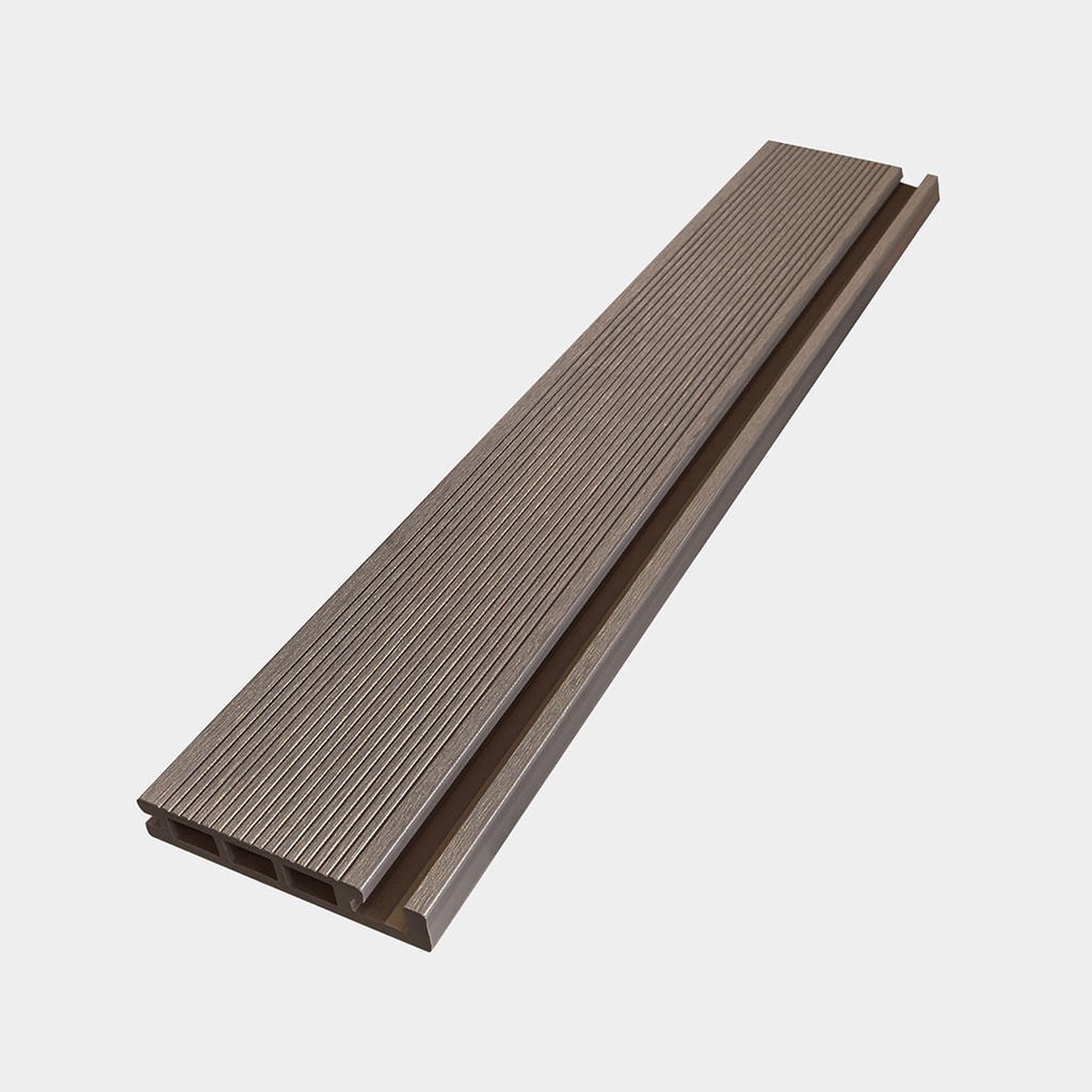 GG Composite Decking Bullnose Choco Brown 5000mm x 135mm – image 3