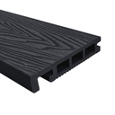 GG Composite Decking Bullnose Charcoal 5000mm x 135mm – image 2