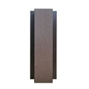 GG Composite Cladding H Trim Choco Brown 2500mm x 50mm – image 3