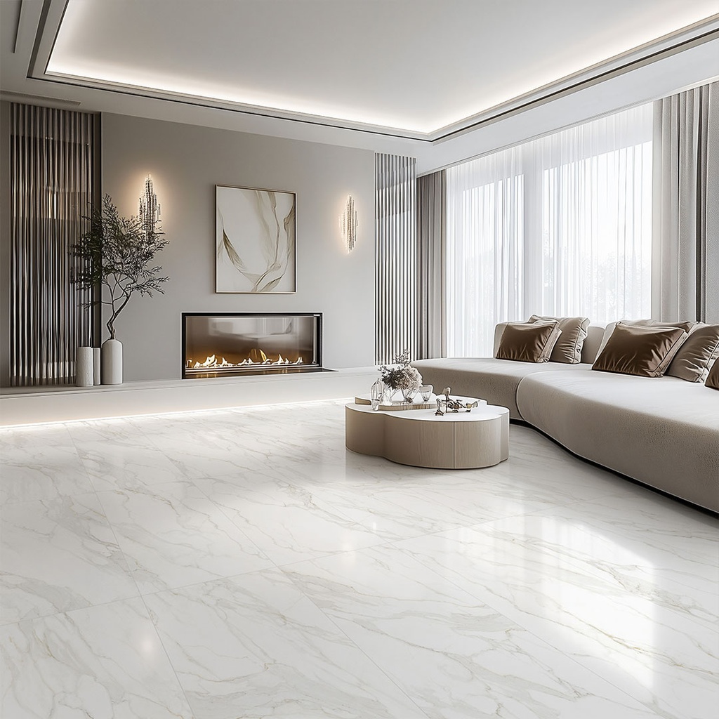 GG Indoor Tile Crystal Calacatta 1200mm x 600mm – image 4