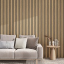 GG Aluvo Waterproof Panel LS Slats Natural Oak 2400mm x 250mm – image 3