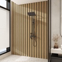 GG Aluvo Waterproof Panel LS Slats Natural Oak 2400mm x 250mm – image 4