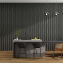 GG Aluvo Waterproof Panel LS Slats Black Wood 2400mm x 250mm – image 2