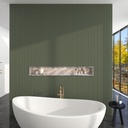 GG Aluvo Waterproof Panel Half Round Slats Duck Egg 2400mm x 120mm – image 3