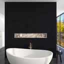 GG Aluvo Waterproof Panel Half Round Slats Black 2400mm x 120mm – image 3