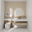 GG Aluvo Waterproof Panel Curved Slats White 2400mm x 250mm – image 4
