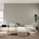 GG Aluvo Waterproof Panel Weave Slats Woven Greige 2400mm x 120mm – image 2