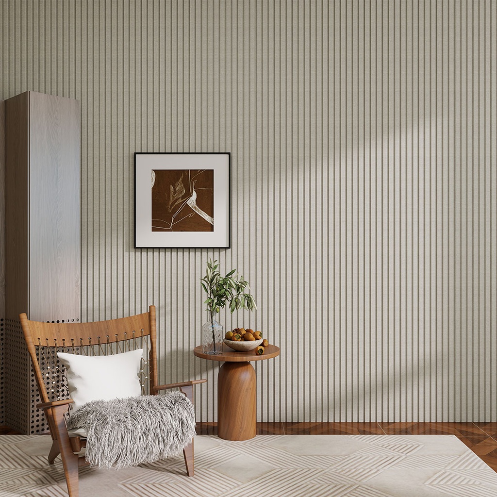 GG Aluvo Waterproof Panel Weave Slats Beige Weave 2400mm x 120mm – image 3