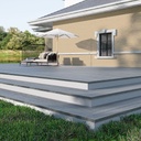 GG Composite Decking Grey 2500mm × 135mm – image 2