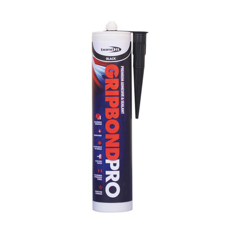 GRIPBOND PRO HYBRID SEALANT & ADHESIVE (BLACK)