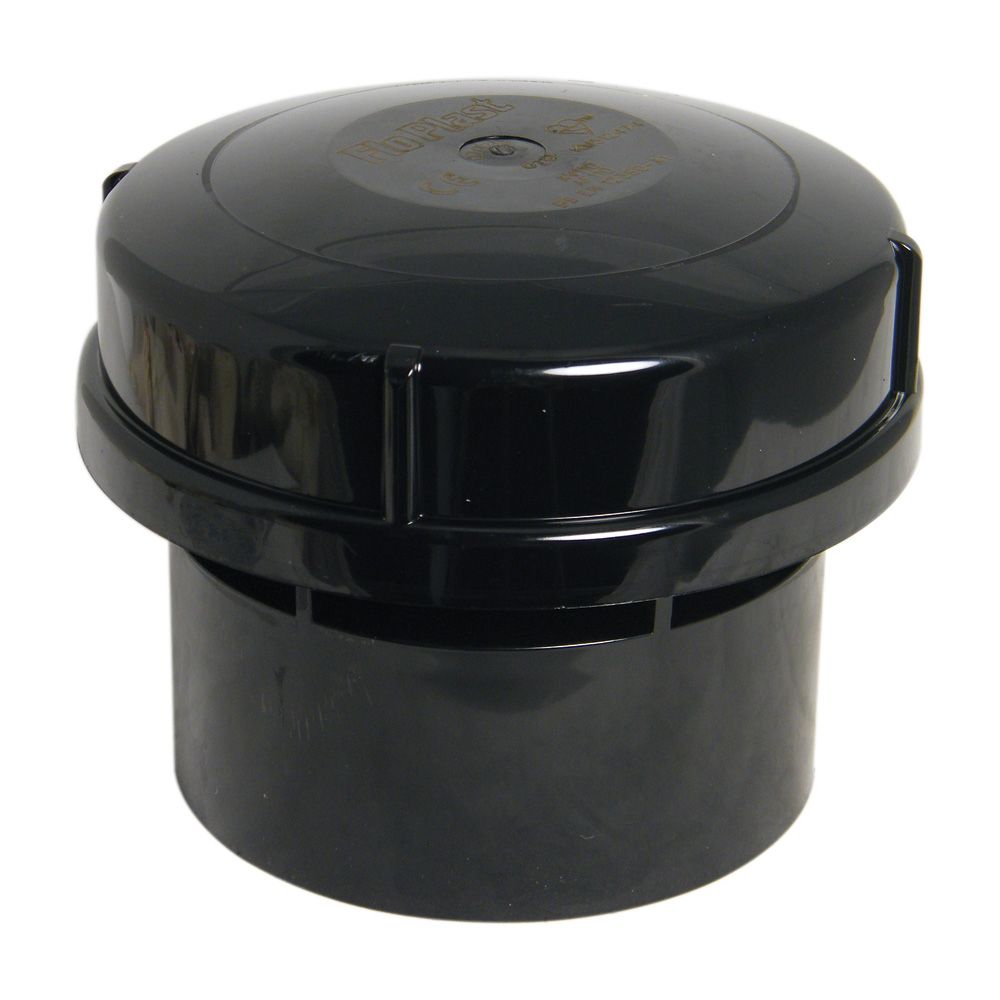 FLOPLAST 110MM AIR ADMITANCE VALVE (BLACK)