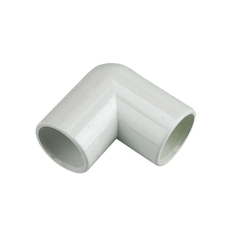 FloPlast 21.5mm O/F 90° Bend (White)