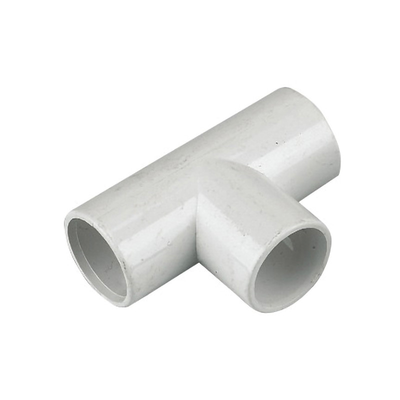 FloPlast 21.5mm O/F Tee (Black)