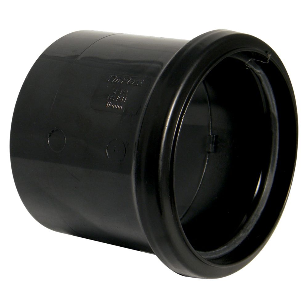 [SP107BL] SOILPIPE 110MM DRAIN CONNECTOR (BLACK)