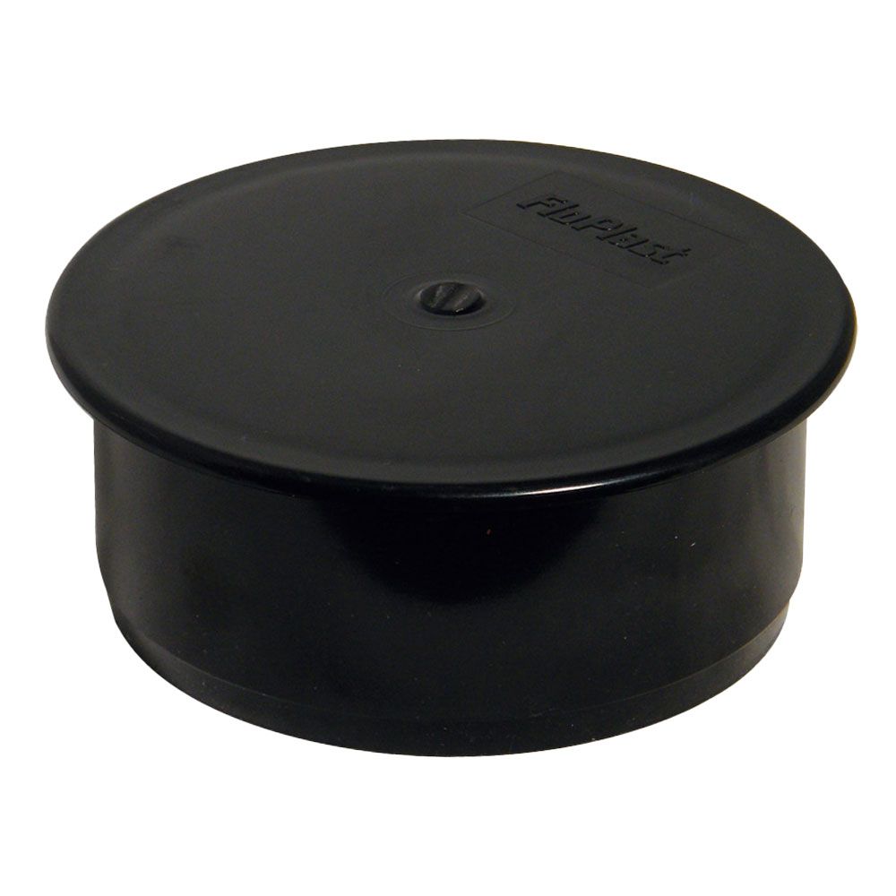 [SP296BL] SOILPIPE 110MM SOCKET PLUG (BLACK)
