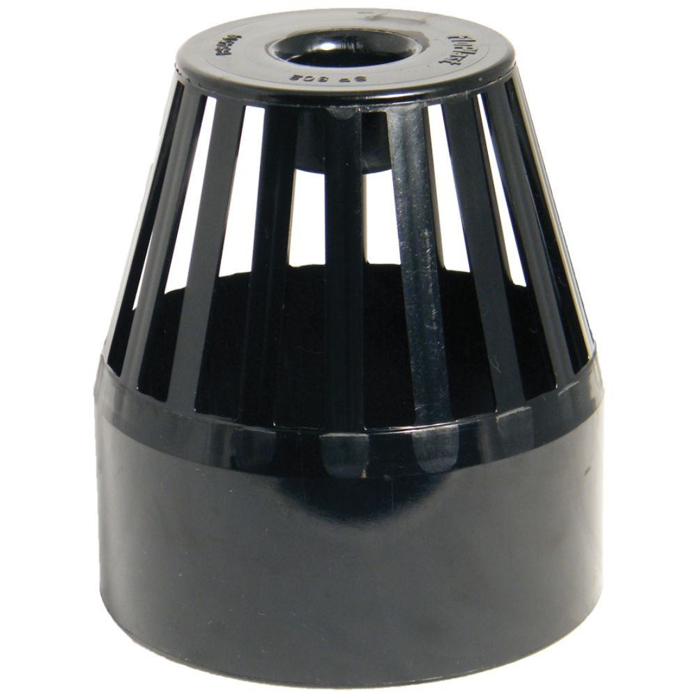 [SP302/SS302BL] SOILPIPE 110MM VENT TERMINAL (BLACK)