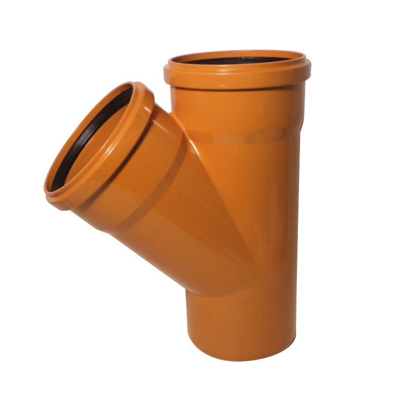 [6D210/UG47160] UNDERGROUND 160MM X 45* Y JUNCTION DOUBLE SOCKET