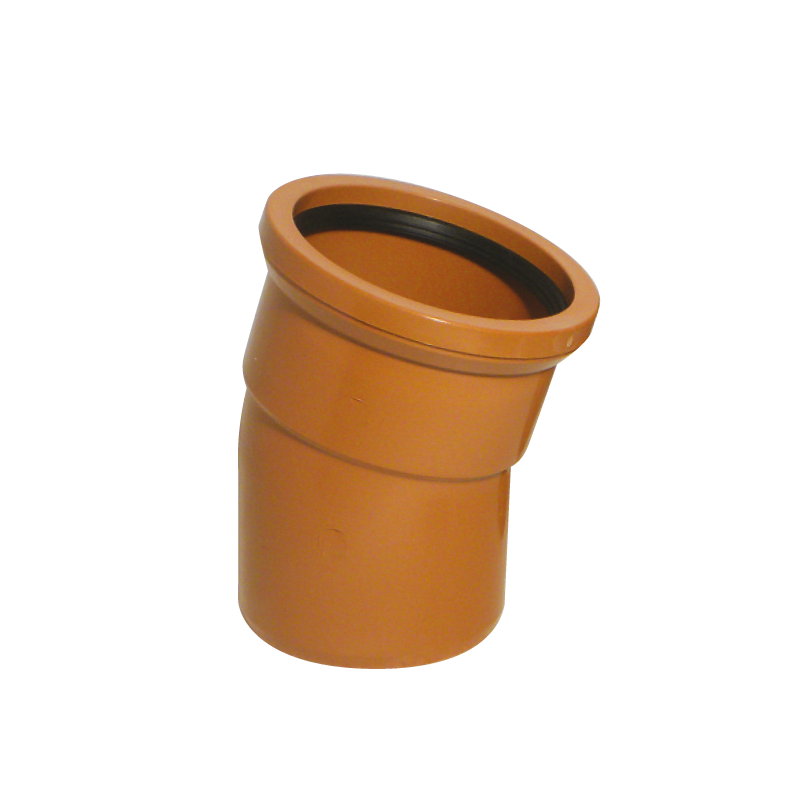 [D167/UG28] UNDERGROUND 110MM X 15* BEND SINGLE SOCKET