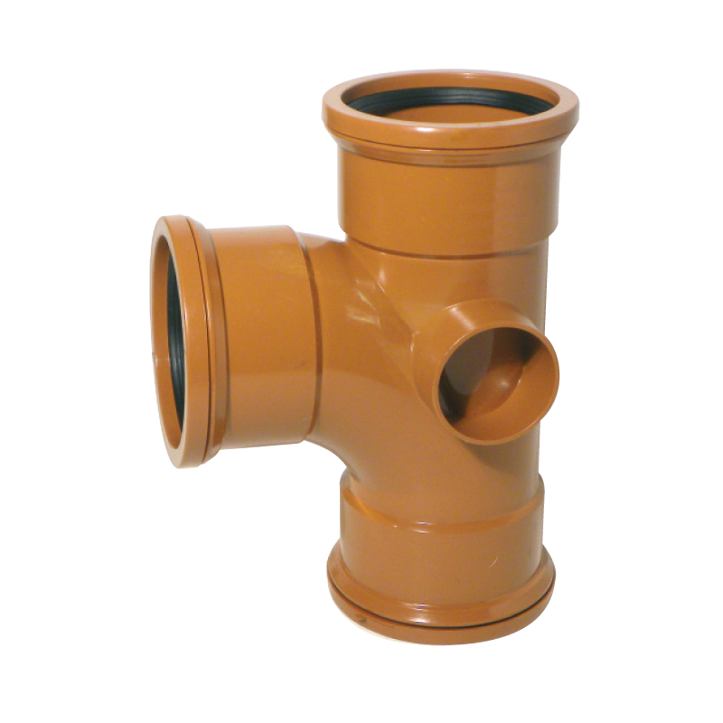 [D191/UG39] UNDERGROUND 110MM X 87.5* T JUNCTION TRIPLE SOCKET
