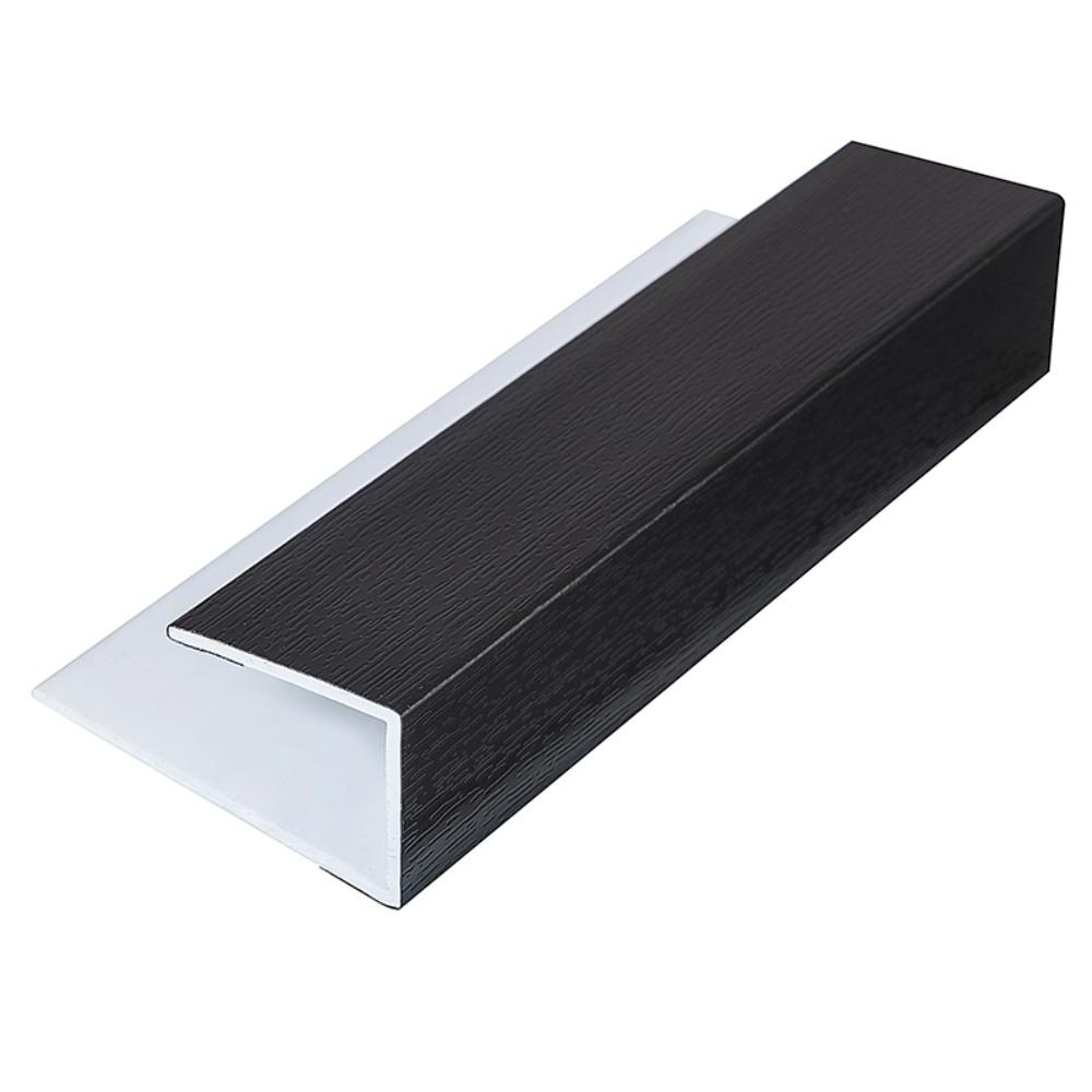 [UCBL] UNIVERSAL CLADDING TRIM [LARGE J TRIM] (BLACK)