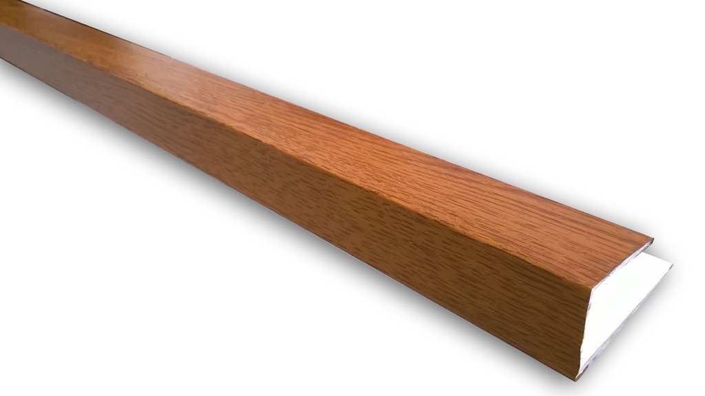 [UCO] UNIVERSAL CLADDING TRIM [LARGE J TRIM] (LIGHT OAK)