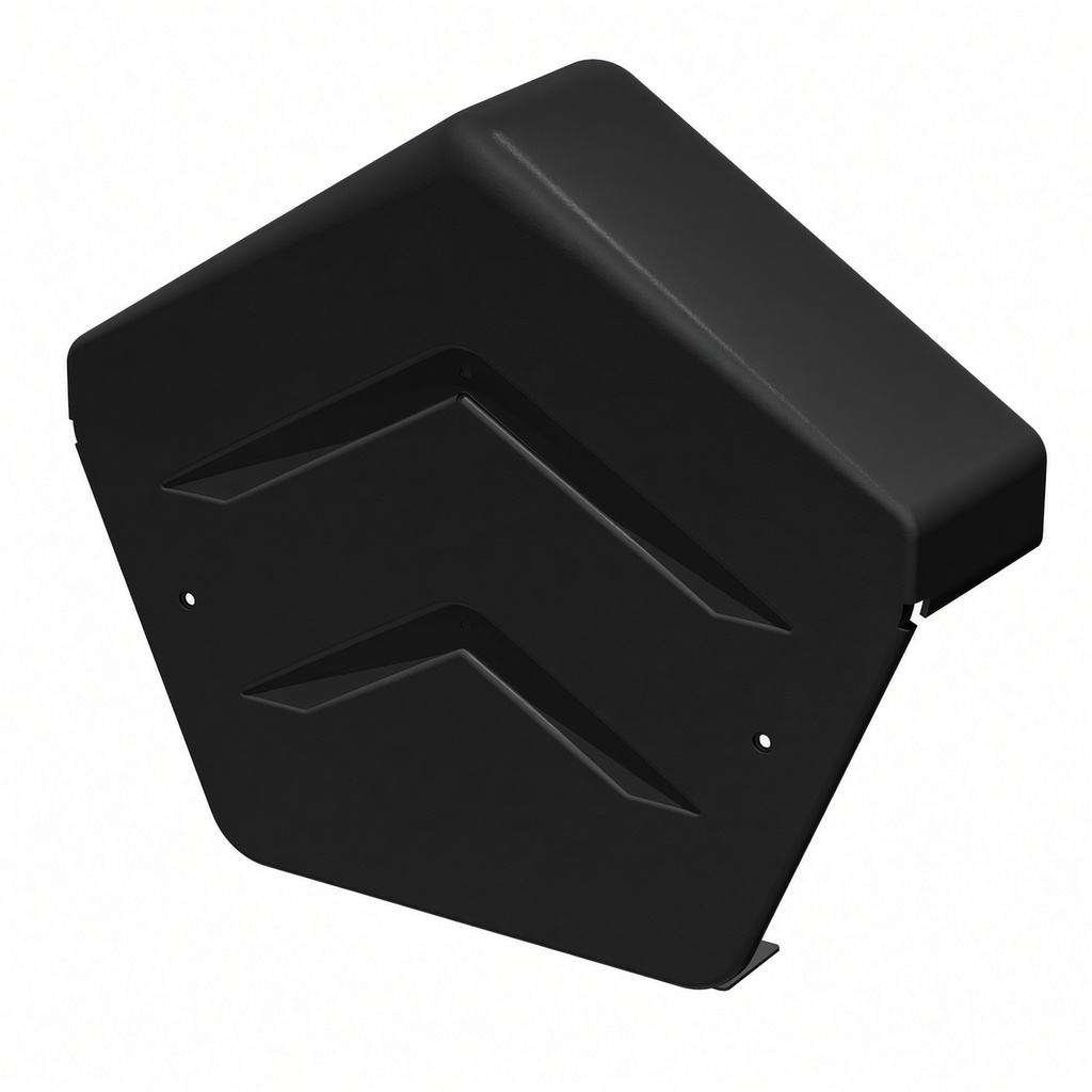 [MANARCBL] MANTHORPE ANGLED RIDGE CAP (BLACK)