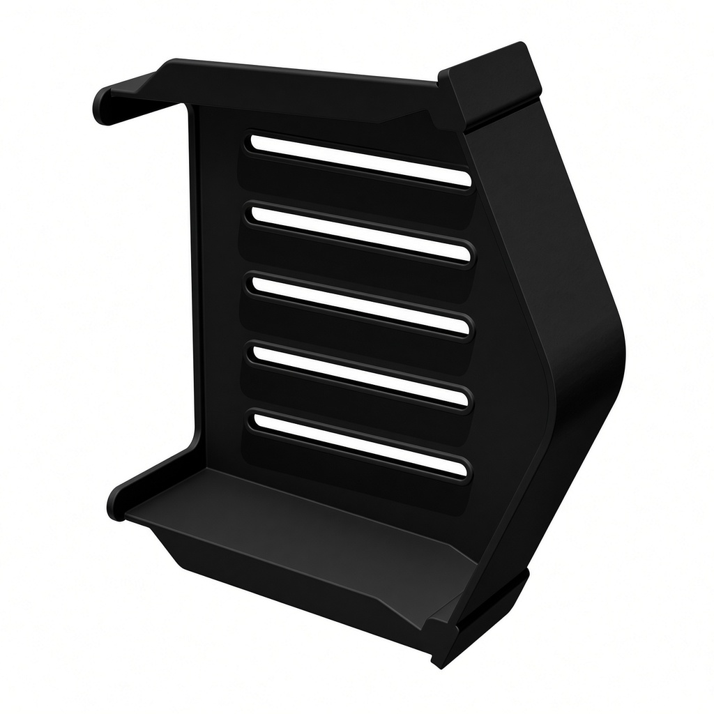 [MANLINECBL] LINEAR DRY VERGE EAVE CLOSURE (BLACK) - MANTHORPE