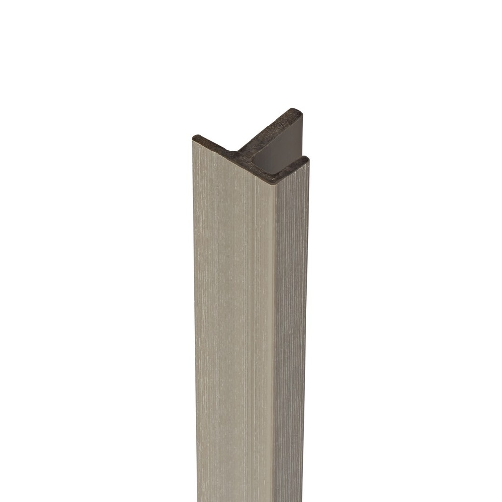 [ECO4746FL] FORMA CLADDING F SHAPE TRIM 47X46X3600 (FLINT)