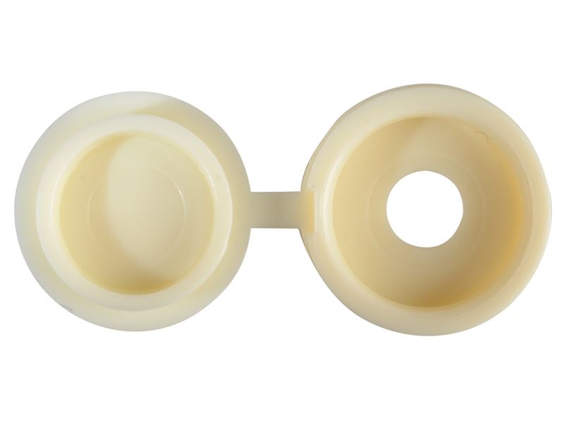 [LHCCW] LARGE HINGED COVER CAP 5-6MM (WHITE)